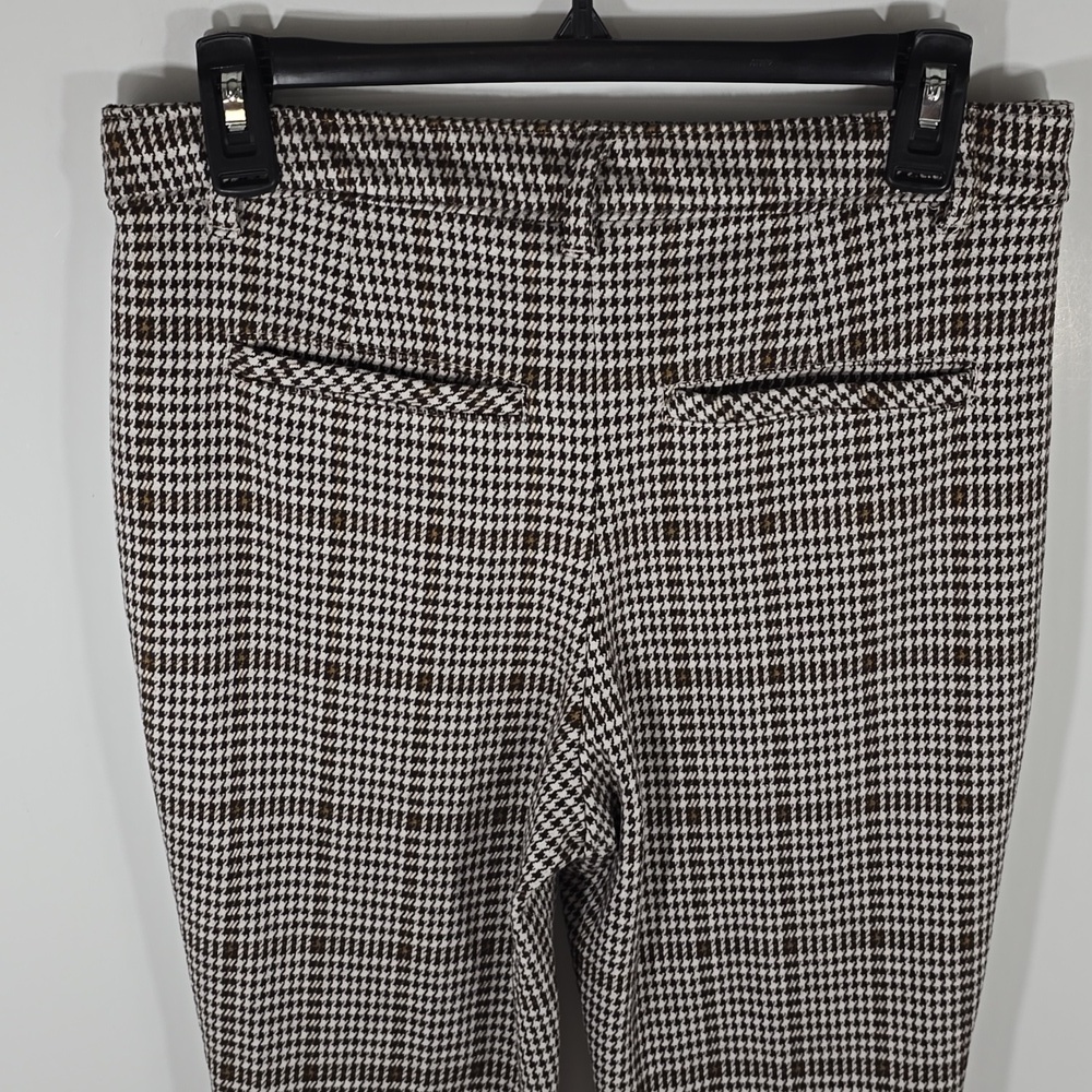 {Free People} NWT Molly Slim Plaid Pants - Size 8 - Picture 7 of 17